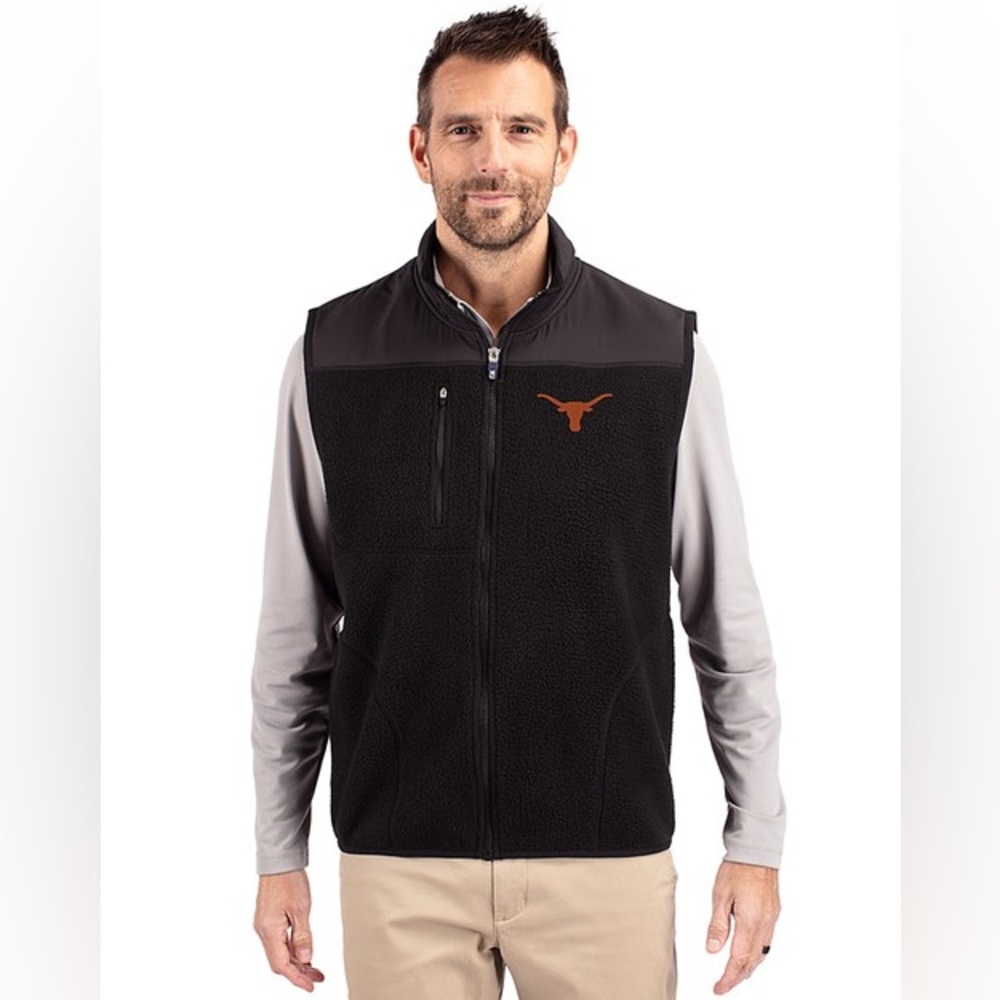 Cutter & Buck Texas Longhorn Fleece Vest